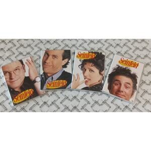 Seinfeld - Seasons 1 And 2 (DVD, 2004, 4-Disc Set) - Ships Same Business Day